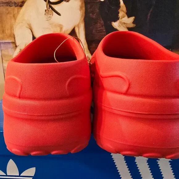 Adidas Adifom Stan Smith Mule Womens Sz 10 Valentines Day Platform Shoes JH7280 - Picture 8 of 13